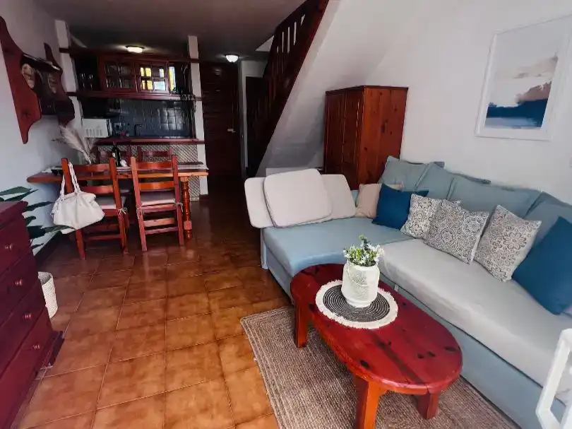Living room of Flat for rent in Arona  with Swimming Pool and Furnished