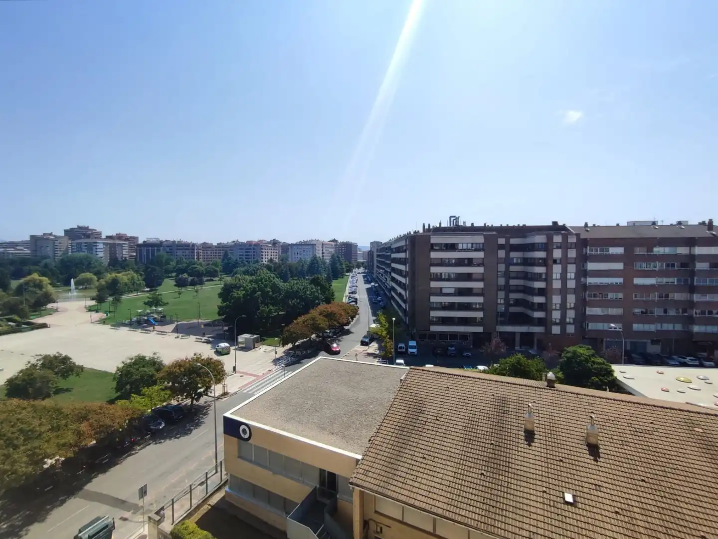 Vista exterior de Pis en venda en  Pamplona / Iruña amb Calefacció, Terrassa i Traster