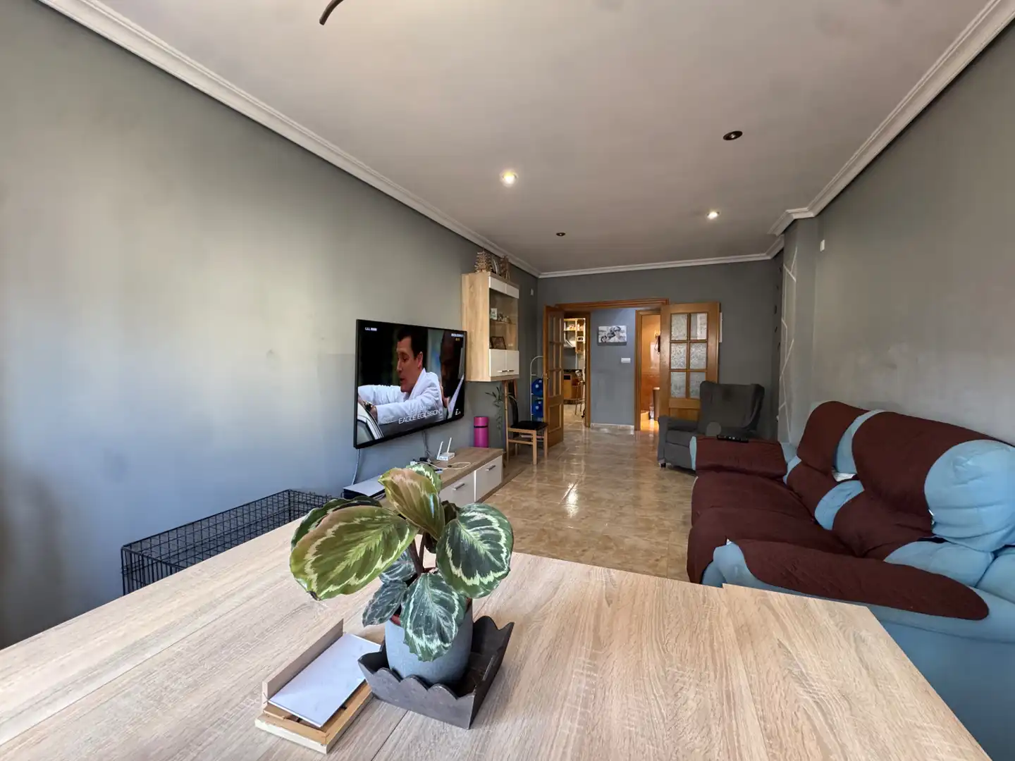 Sala de estar de Piso en venta en Cehegín con Aire acondicionado, Calefacción y Terraza