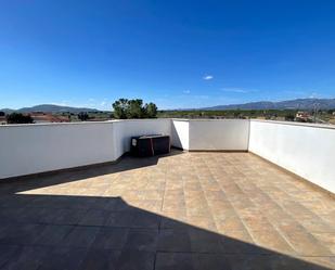 Terrasse von Dachboden zum verkauf in Masdenverge mit Klimaanlage, Terrasse und Balkon