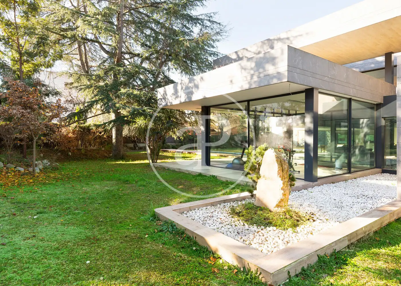 Exterior view of Houses for sale in Sant Cugat del Vallès  with Air Conditioner, Heating and Private garden