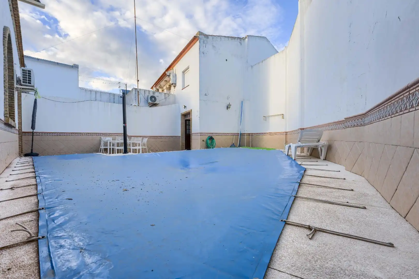 Terraza de Casa adosada en venta en La Palma del Condado con Aire acondicionado, Calefacción y Terraza
