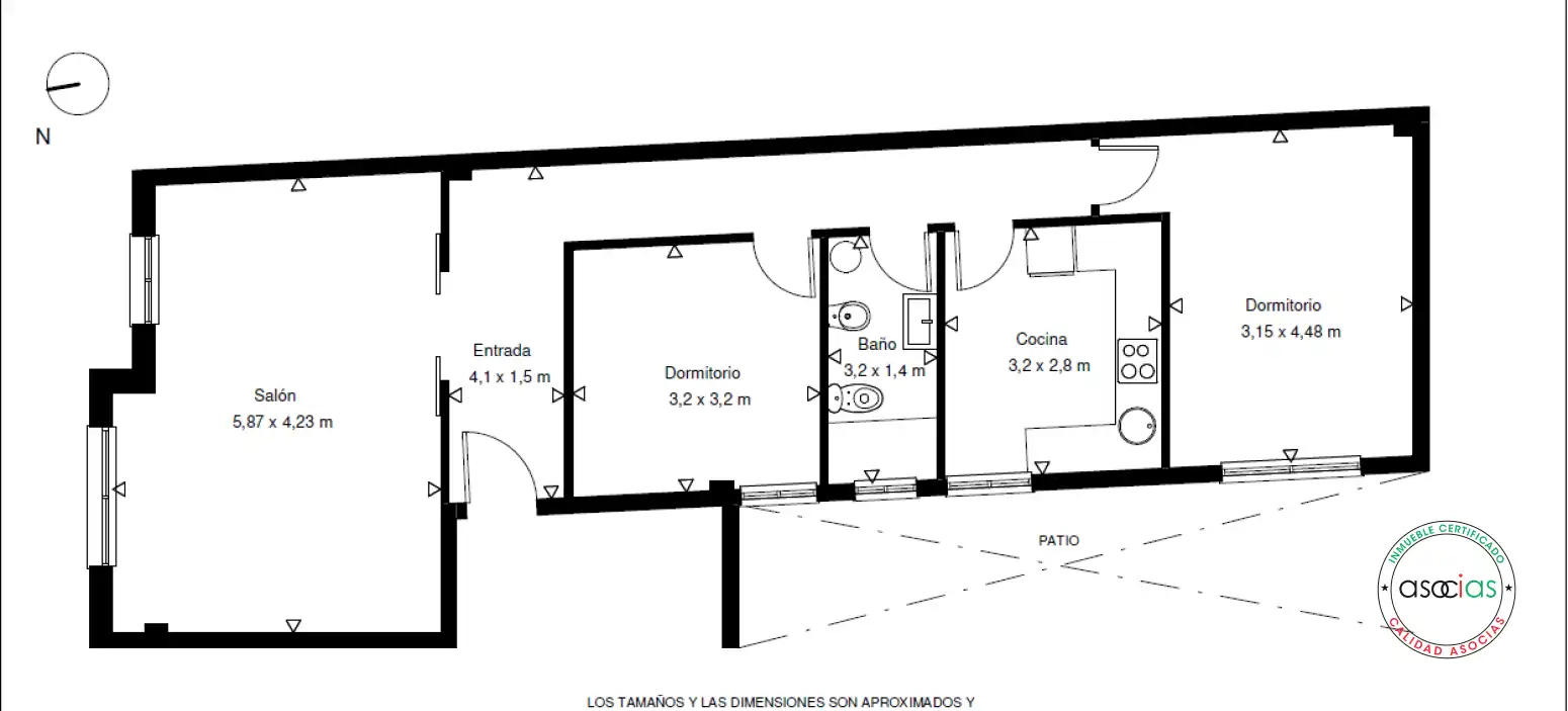 Wohnung zum Verkauf in Gijón  mit Heizung