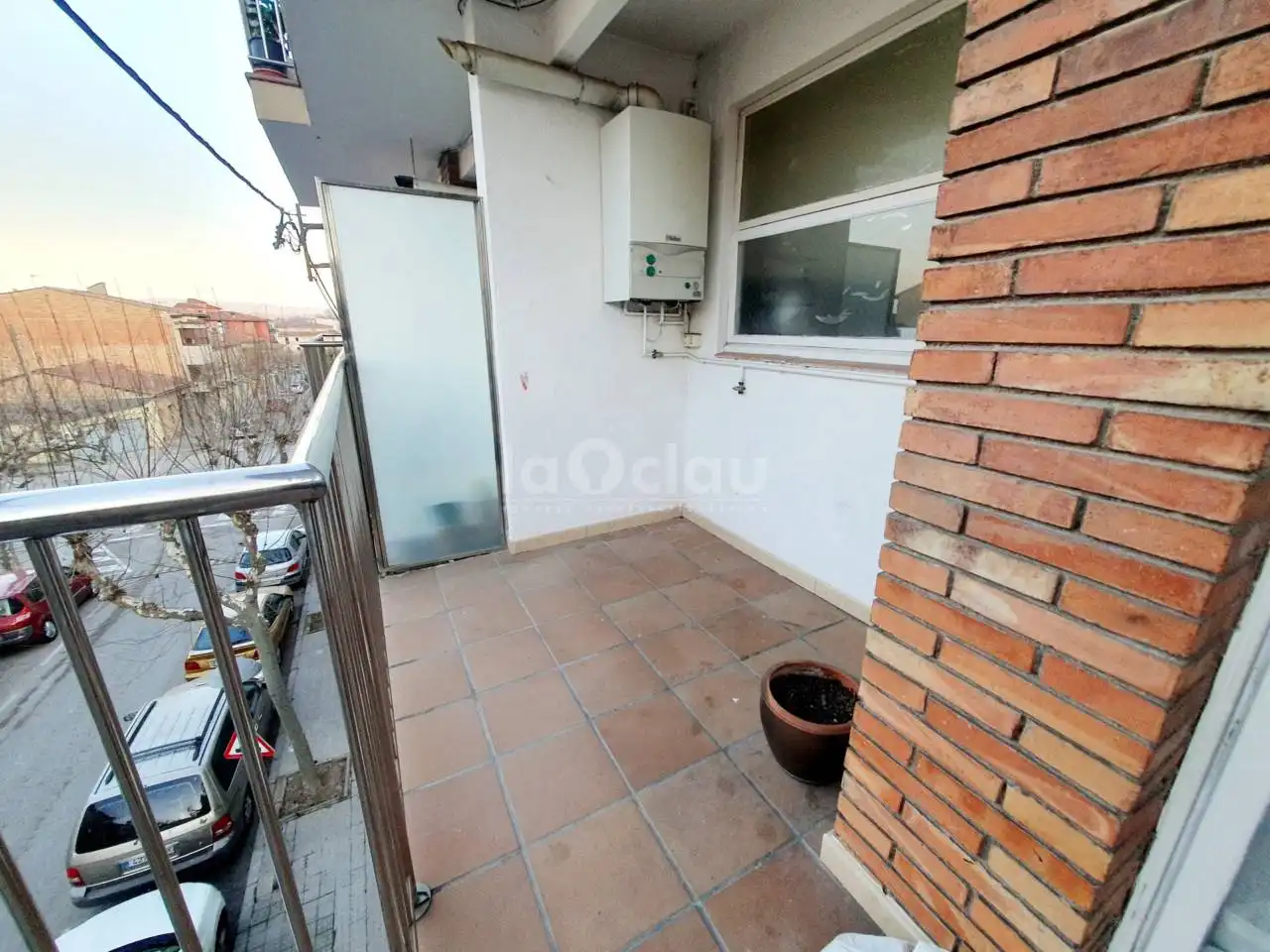 Terrasse von Wohnung zum Verkauf in Tona mit Heizung, Terrasse und Abstellraum