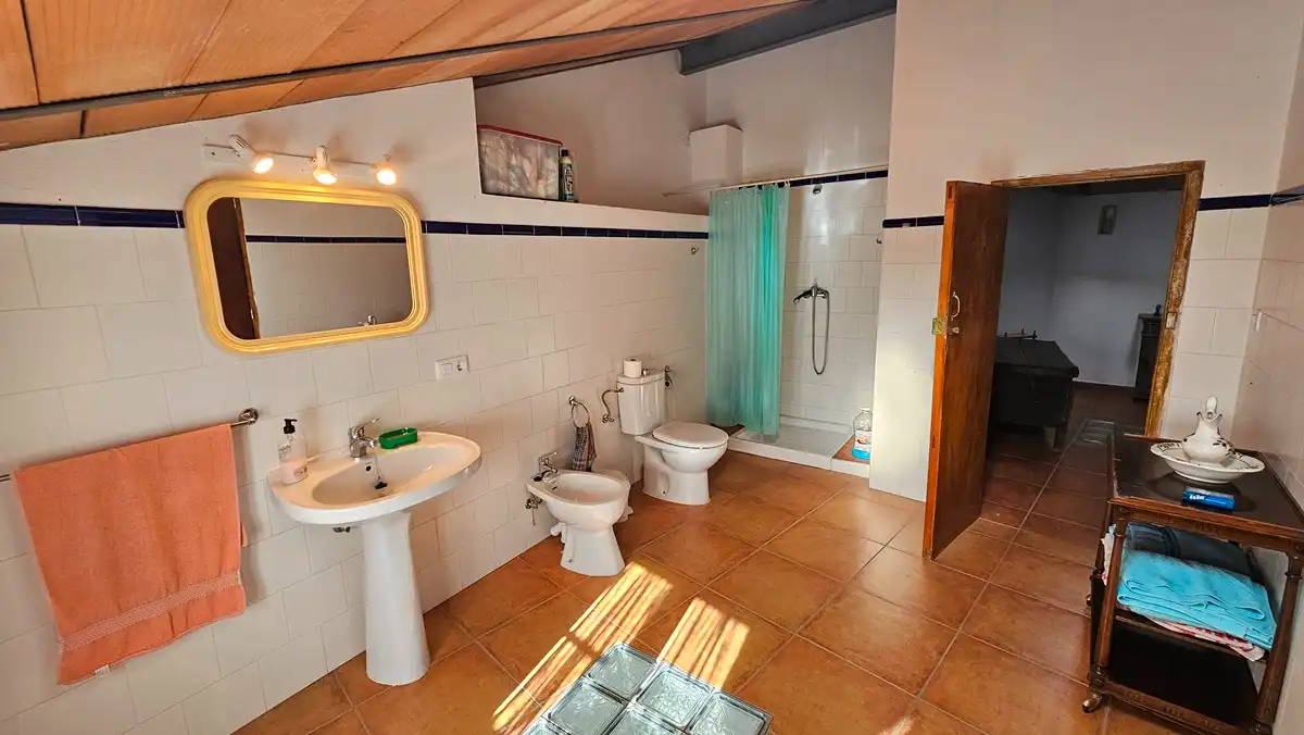 Baño de Casa o chalet en venta en Aracena con Jardín privado, Terraza y Trastero