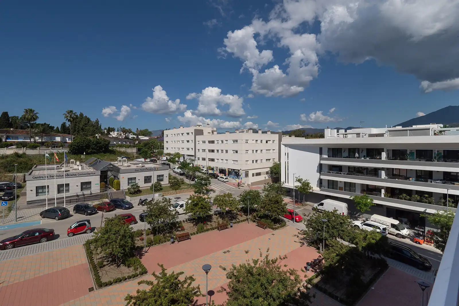 Exterior view of Flat for sale in Marbella  with Air Conditioner, Home automation and Community pool
