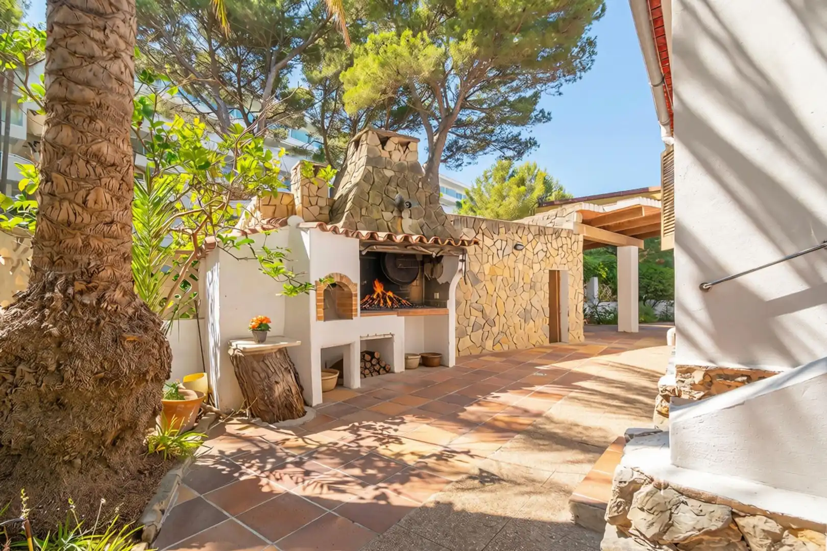 Terrassa de Casa o xalet en venda en  Palma de Mallorca amb Aire condicionat, Jardí privat i Terrassa