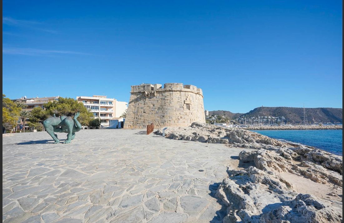 Vista exterior de Residencial en venda en Moraira