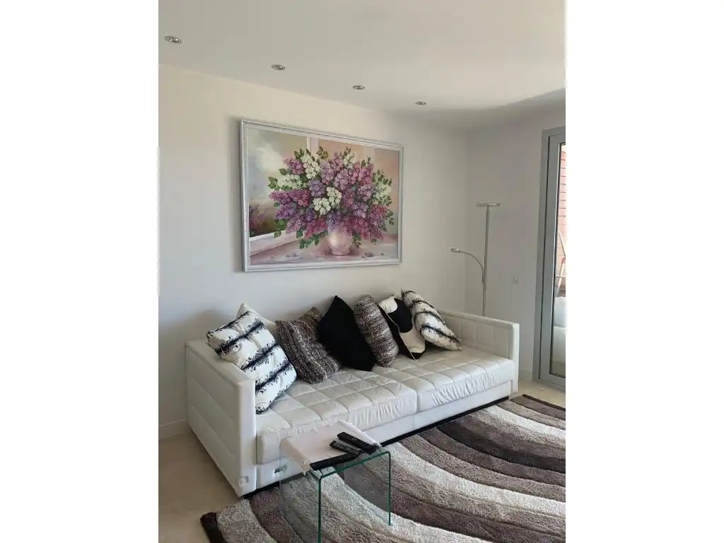 Sala d'estar de Apartament de lloguer en Calvià amb Moblat