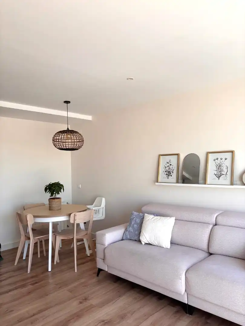 Living room of Houses for sale in Palamós  with Air Conditioner, Heating and Parquet flooring