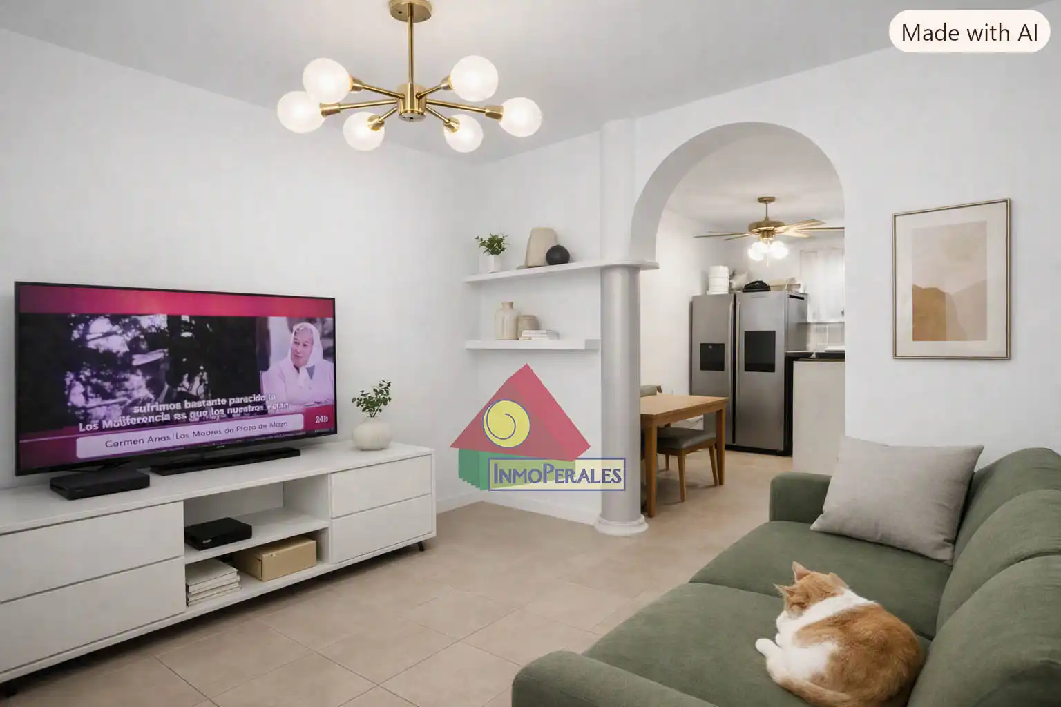 Sala d'estar de Casa o xalet en venda en Madrid amb Aire condicionat i Calefacció