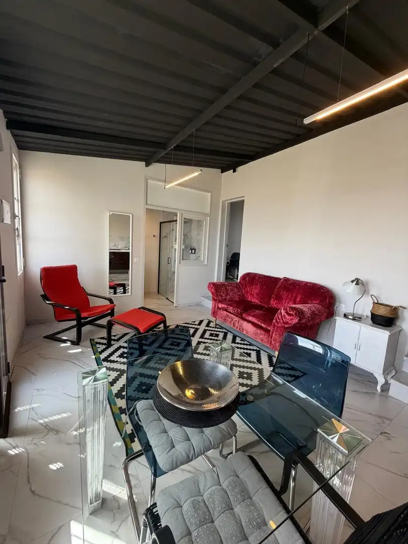 Sala d'estar de Apartament de lloguer en El Rosario amb Terrassa i Moblat