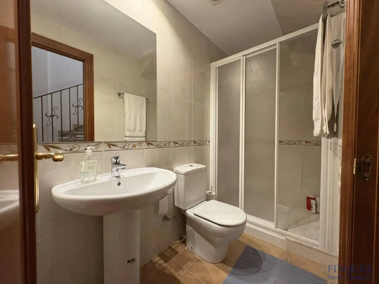 Baño de Casa o chalet en venta en Santa Cristina d'Aro con Aire acondicionado, Calefacción y Jardín privado