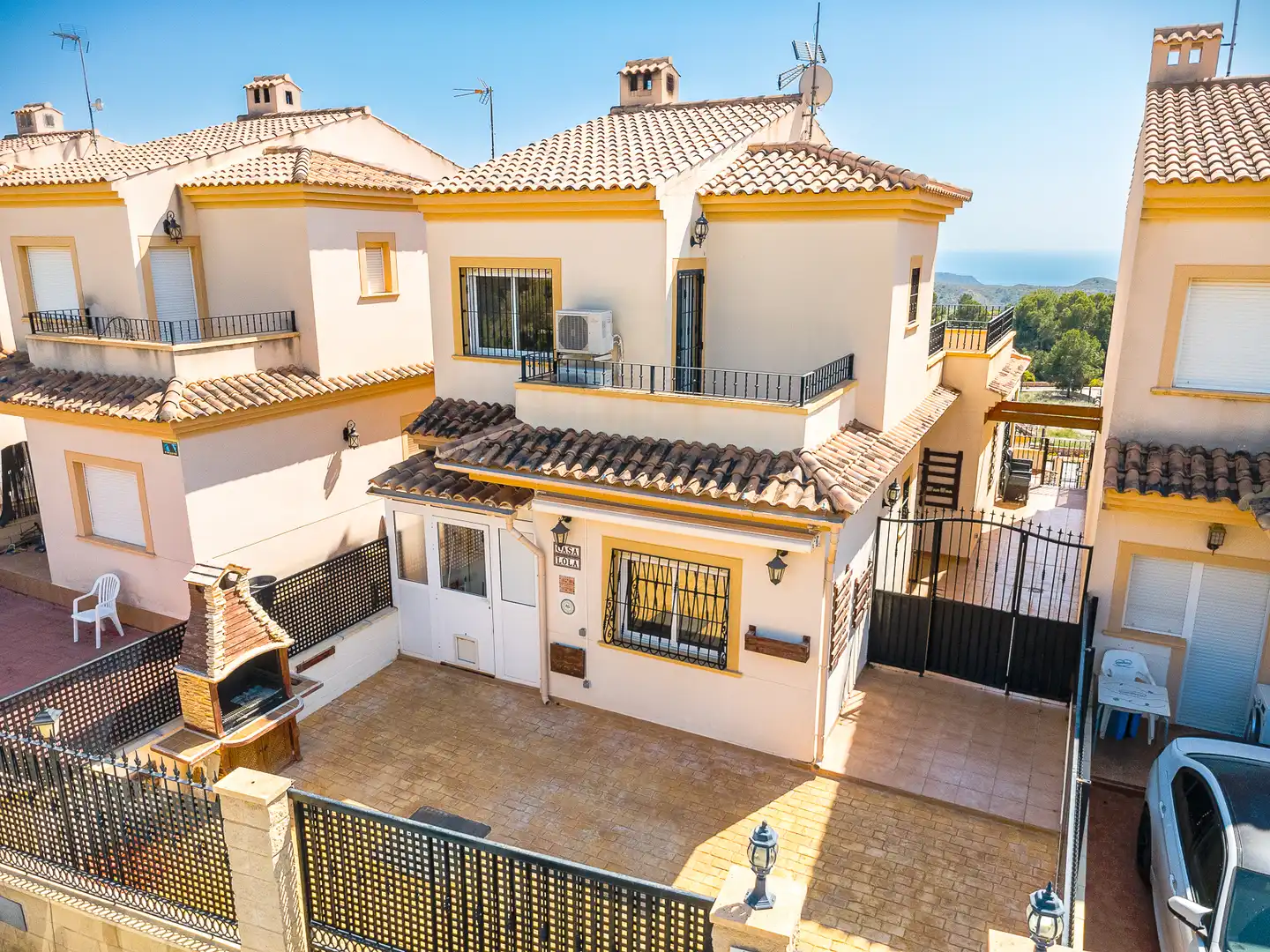 Vista exterior de Casa o chalet en venta en Aigües con Aire acondicionado, Terraza y Trastero