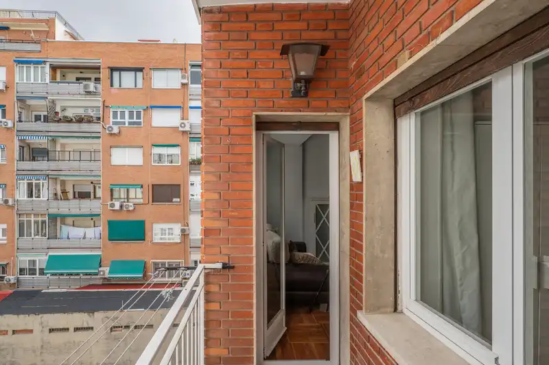 Terrasse von Wohnung zum Verkauf in Madrid mit Heizung, Terrasse und Möbliert