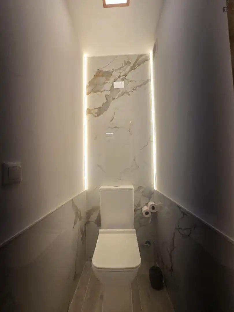 Baño de Casa o chalet de alquiler en Madrid con Aire acondicionado, Amueblado y Lavadora