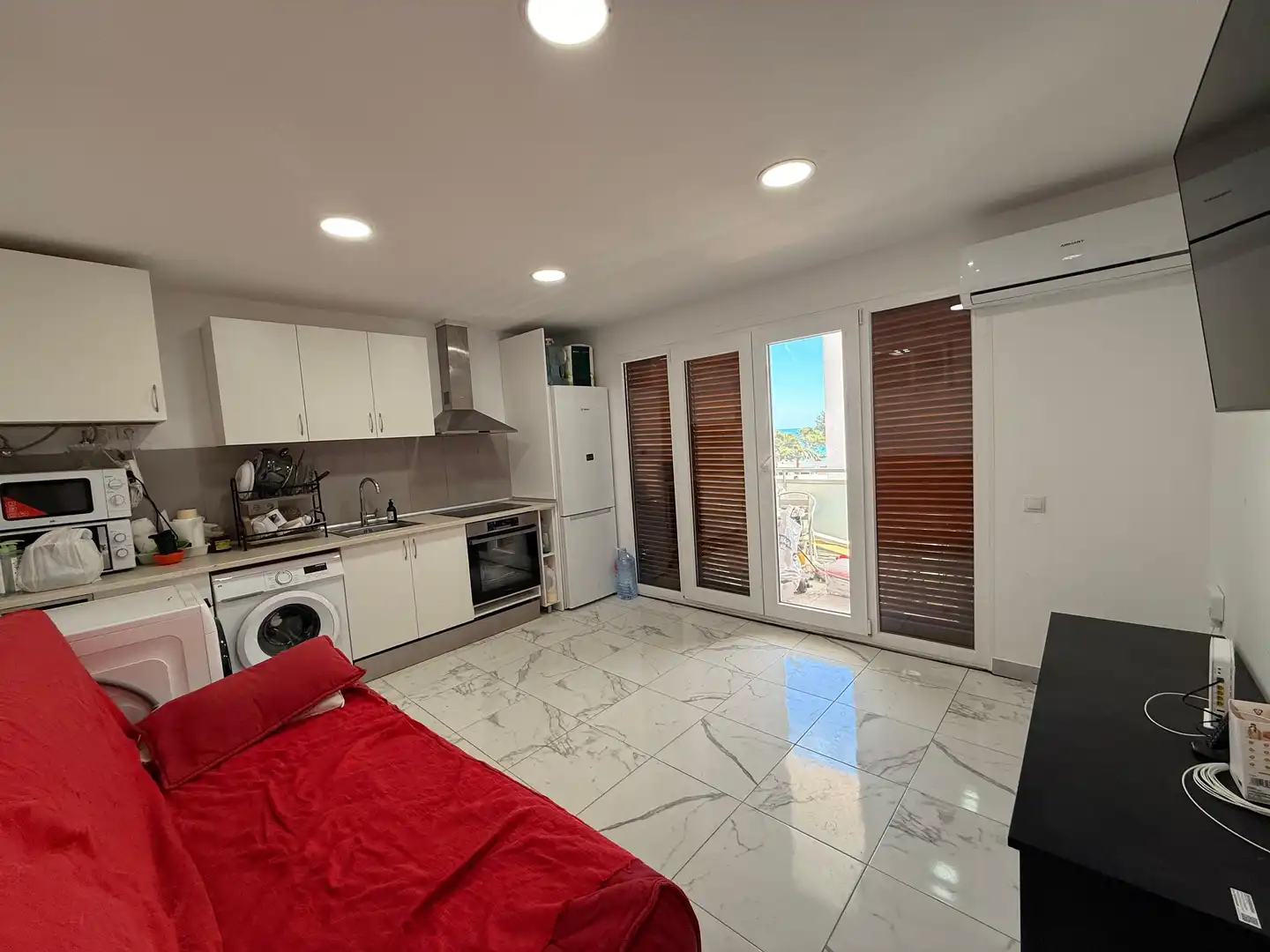 Kitchen of Flat for sale in Mont-roig del Camp  with Air Conditioner, Heating and Balcony