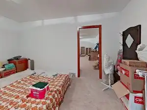 Bedroom of Houses for sale in El Escorial  with Heating, Private garden and Parquet flooring