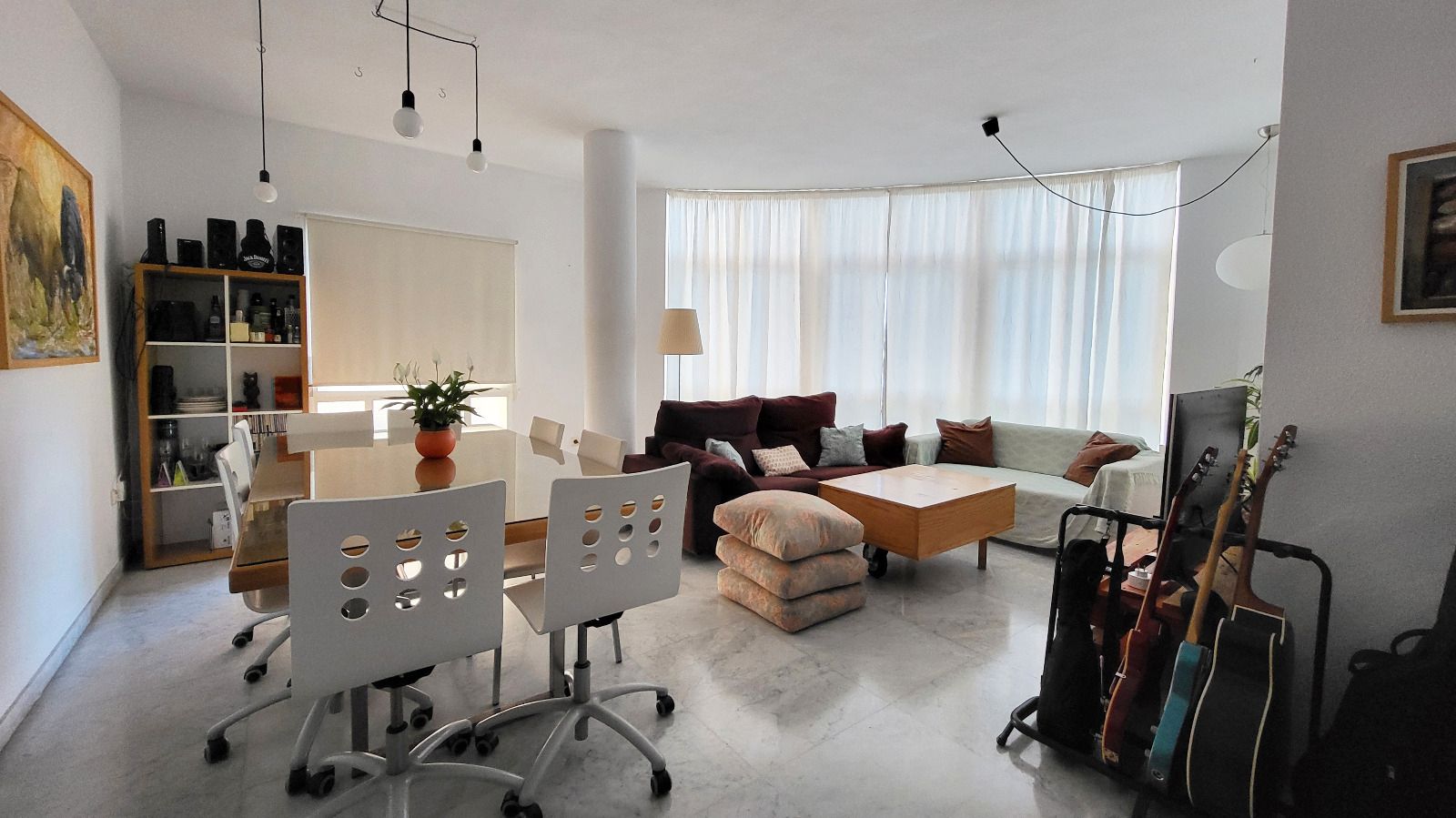 Living room of Flat for sale in Málaga Capital  with Air Conditioner, Heating and Storage room