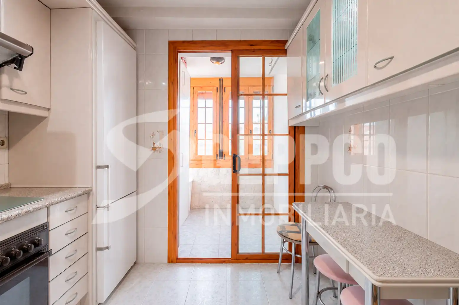 Kitchen of Flat for sale in Móstoles  with Air Conditioner, Heating and Terrace