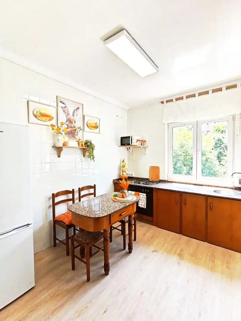 Cocina de Piso en venta en Langreo con Calefacción, Trastero y Amueblado