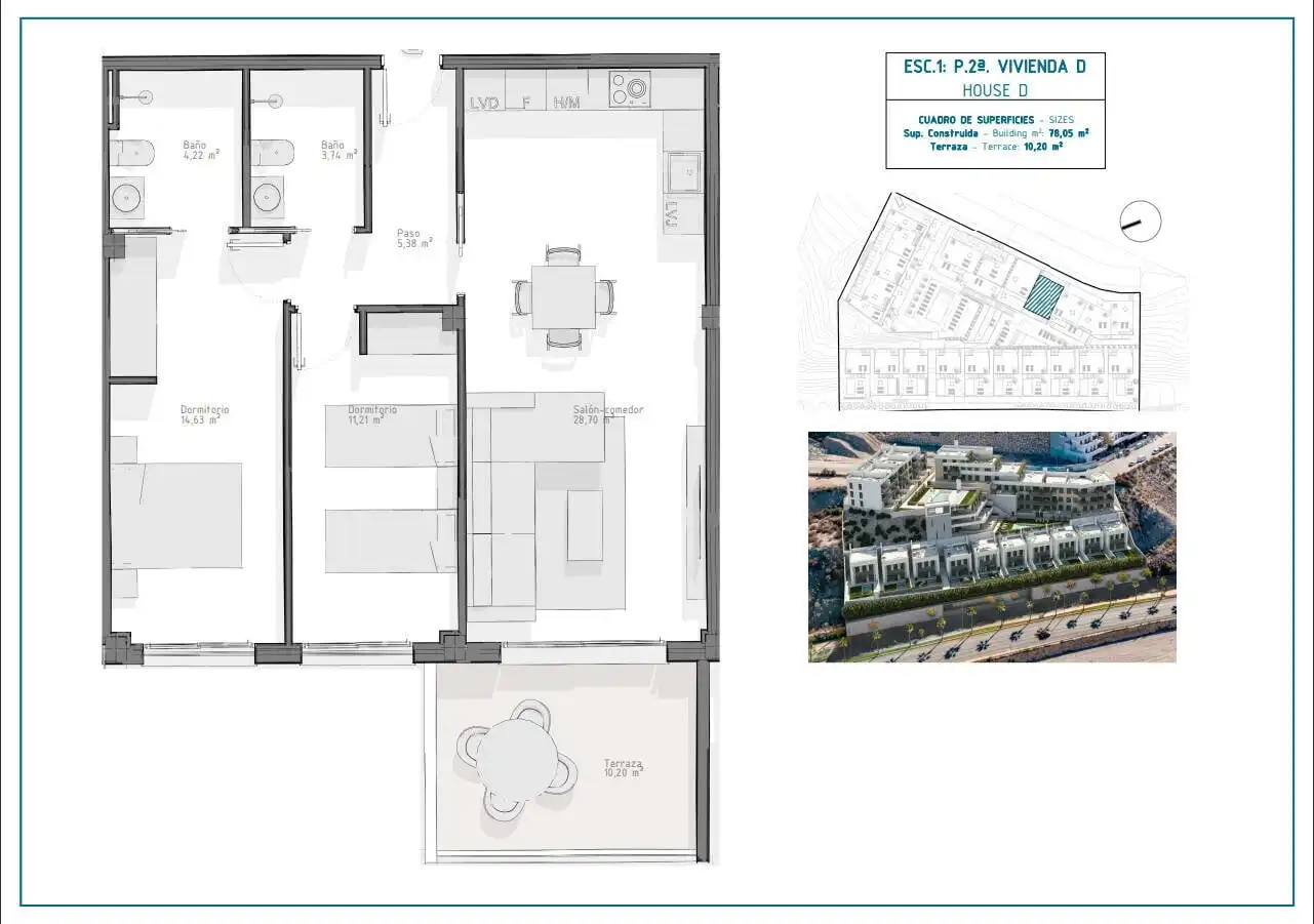Apartament amb terrassa en venda a El Hornillo, imagen 32