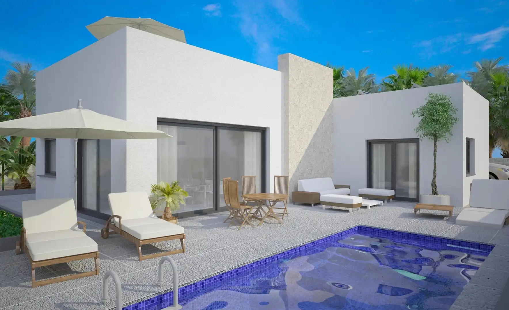 Detached house with pool for sale in Benijófar