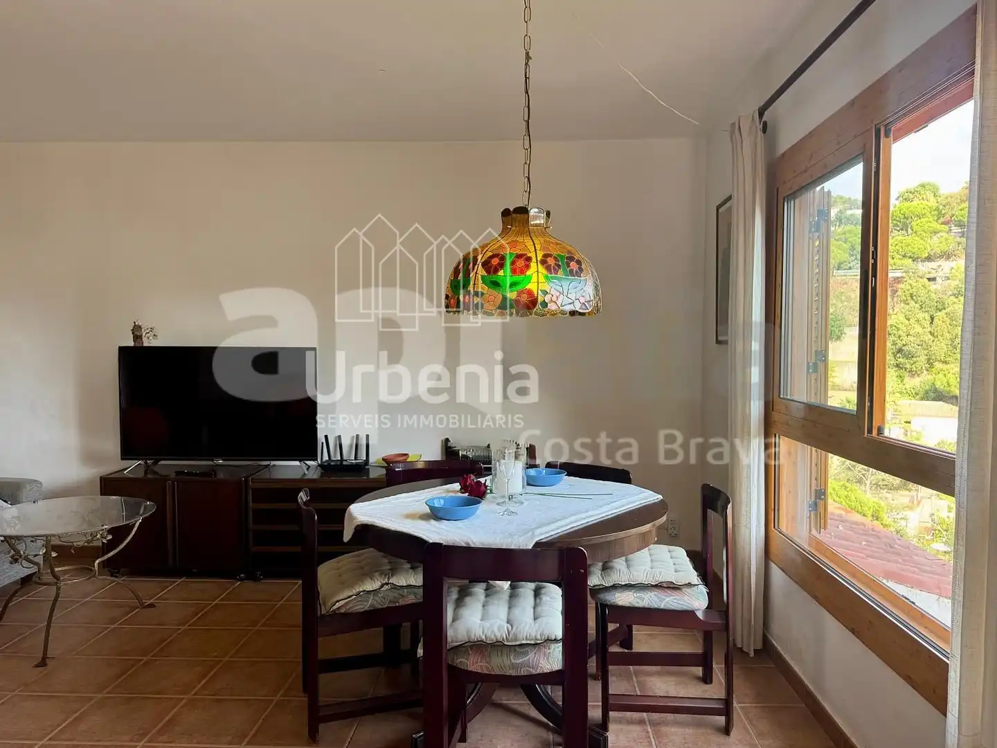 Dining room of Flat for sale in Lloret de Mar  with Furnished