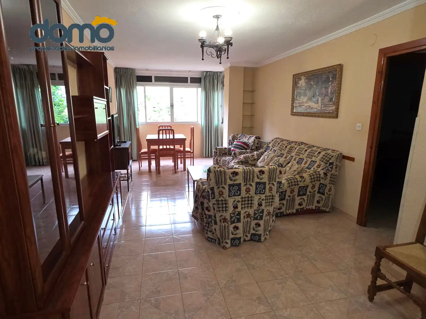Wohnzimmer von Wohnung zur Miete in Granada mit Heizung, Terrasse und Möbliert