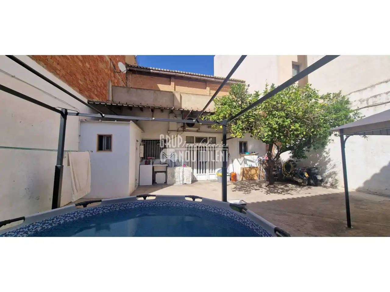 Vista exterior de Casa o chalet en venta en Massanassa con Aire acondicionado, Jardín privado y Terraza