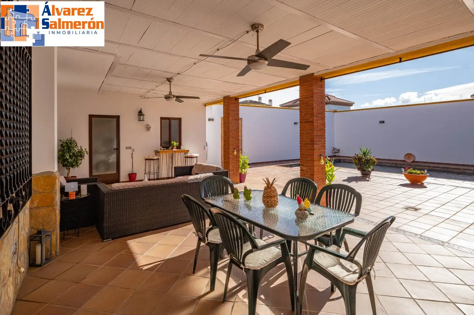 Terrassa de Casa o xalet en venda en Albolote amb Aire condicionat, Calefacció i Terrassa