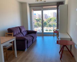 Living room of Apartment to rent in  Zaragoza Capital  with Air Conditioner, Heating and Parquet flooring