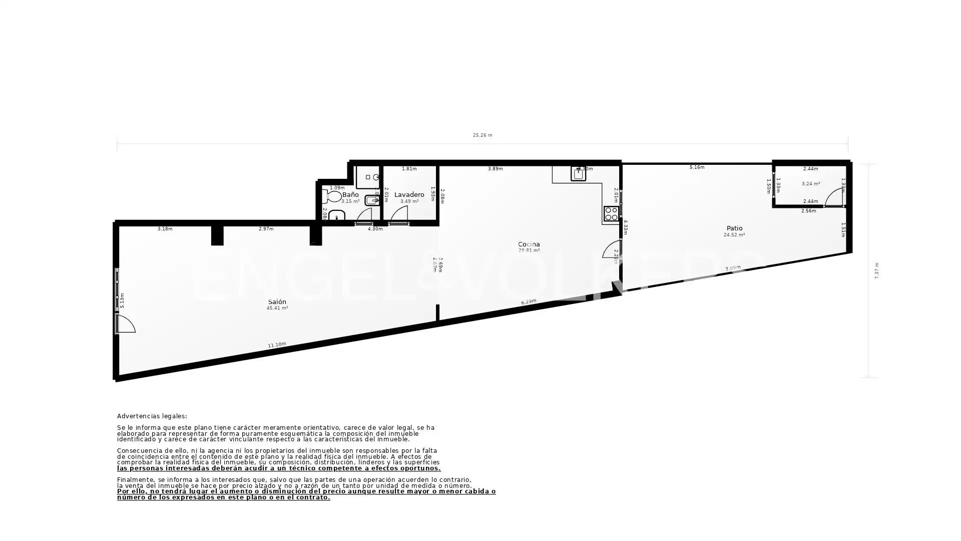 Wohnung zum Verkauf in Valencia mit Klimaanlage, Heizung und Terrasse