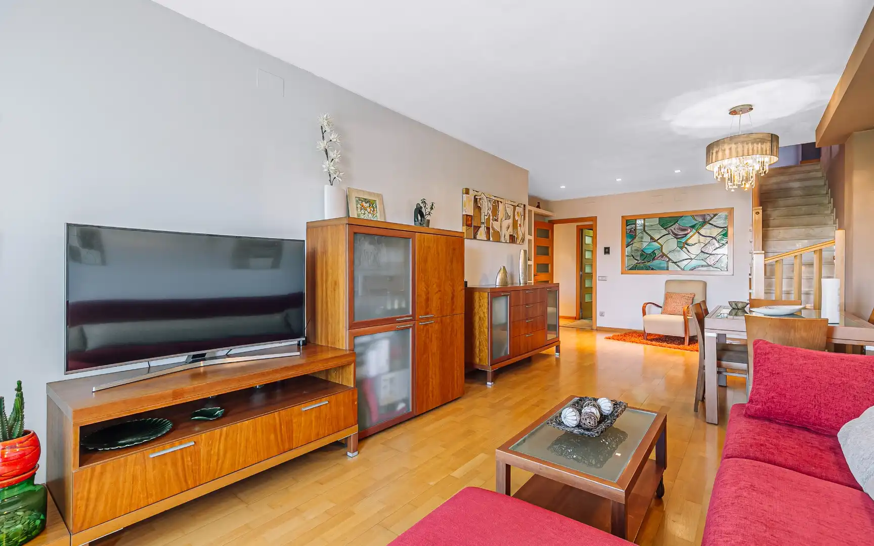 Sala d'estar de Àtic en venda en Gavà amb Calefacció, Terrassa i Traster