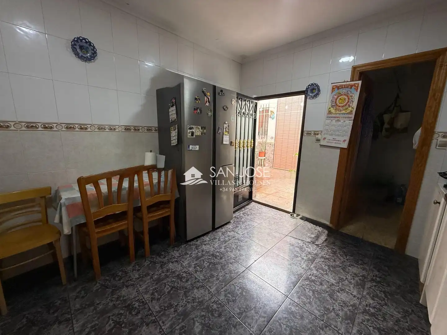 Cuina de Casa o xalet en venda en Aspe amb Aire condicionat, Calefacció i Terrassa