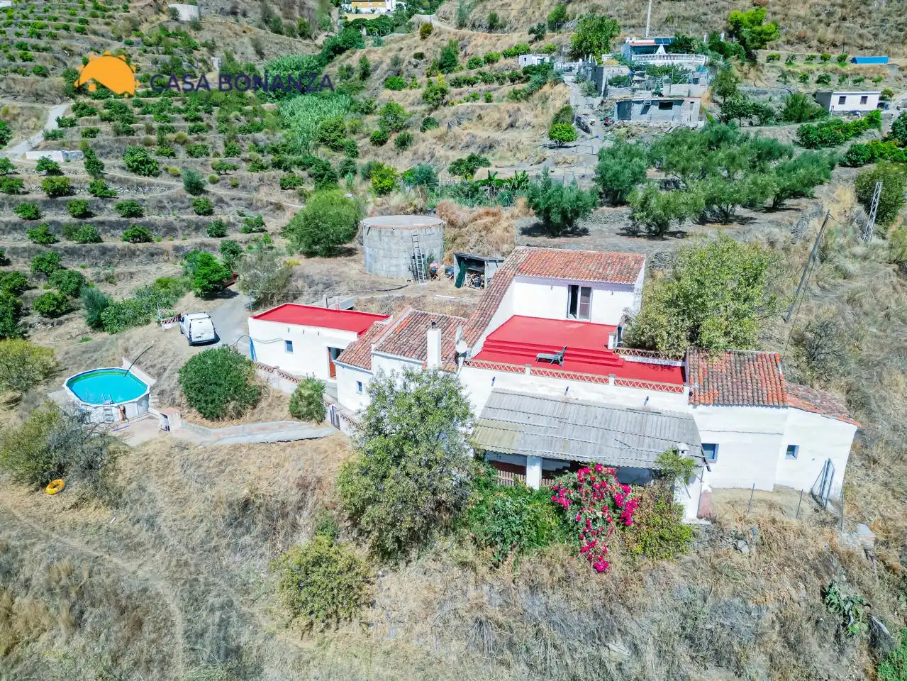 Casa rústica con piscina en venta en DS Los Major Pol13 135(B)