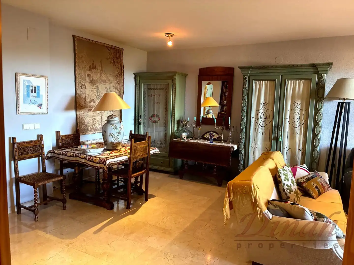 Sala de estar de Ático en venta en Altea con Aire acondicionado, Calefacción y Trastero