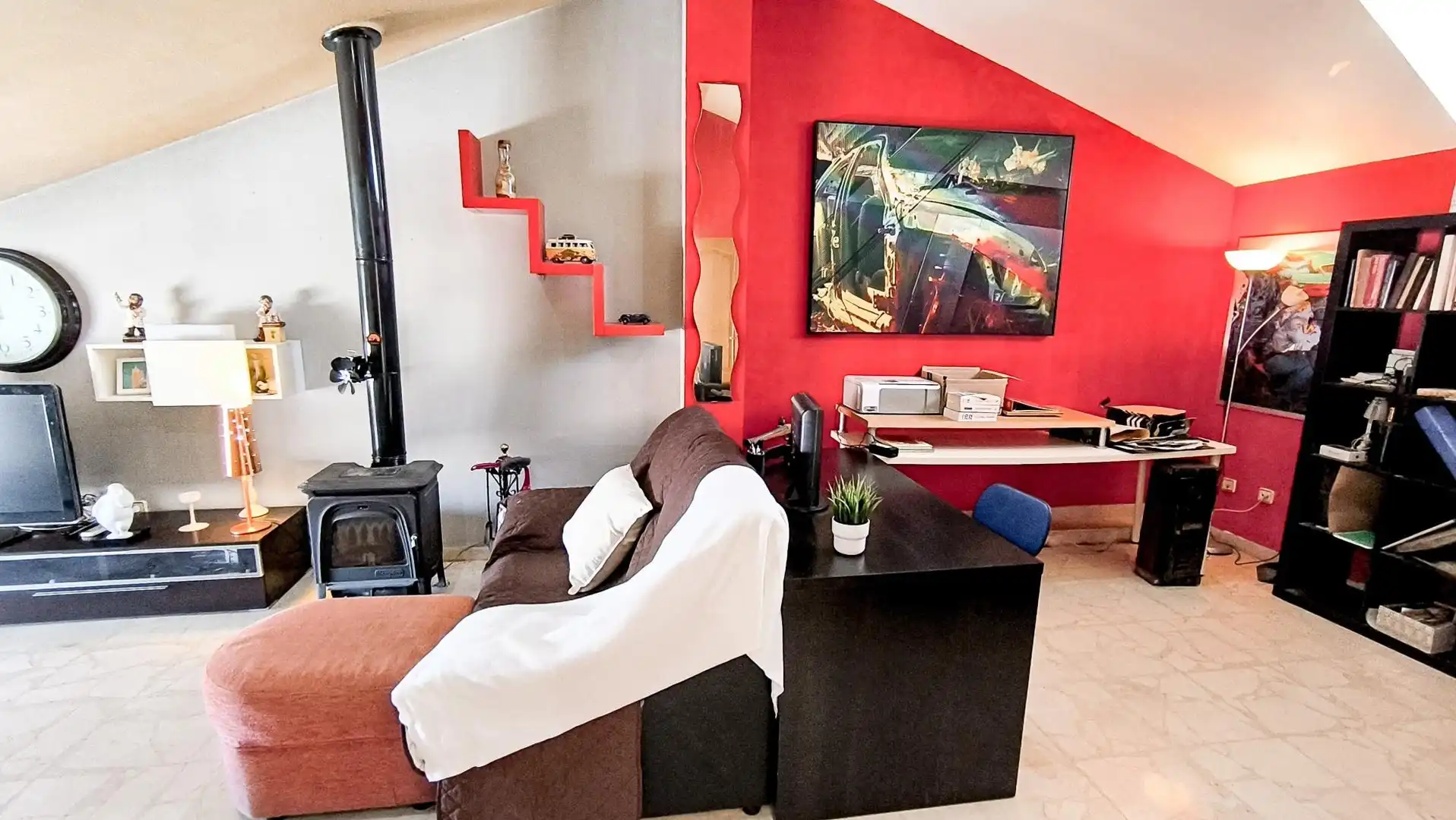 Sala de estar de Casa o chalet en venta en Murcia con Terraza, Piscina y Balcón