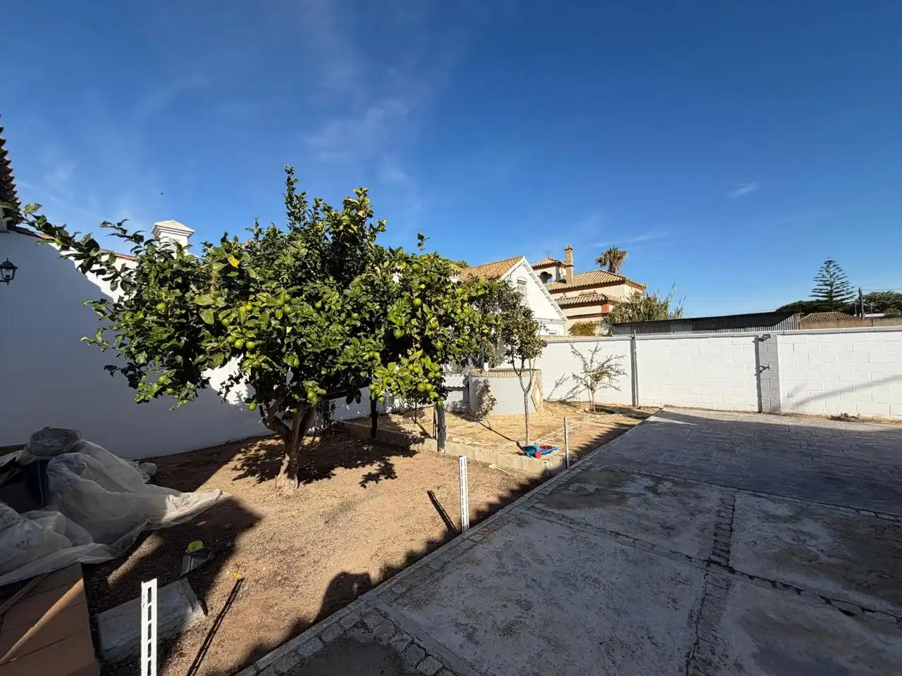 Jardín de Casa o chalet en venta en Chipiona con Aire acondicionado, Jardín privado y Piscina