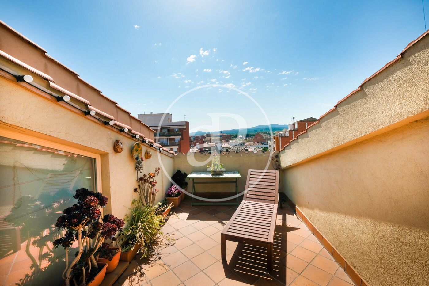 Terrace of Duplex to rent in Sant Cugat del Vallès  with Air Conditioner, Heating and Terrace