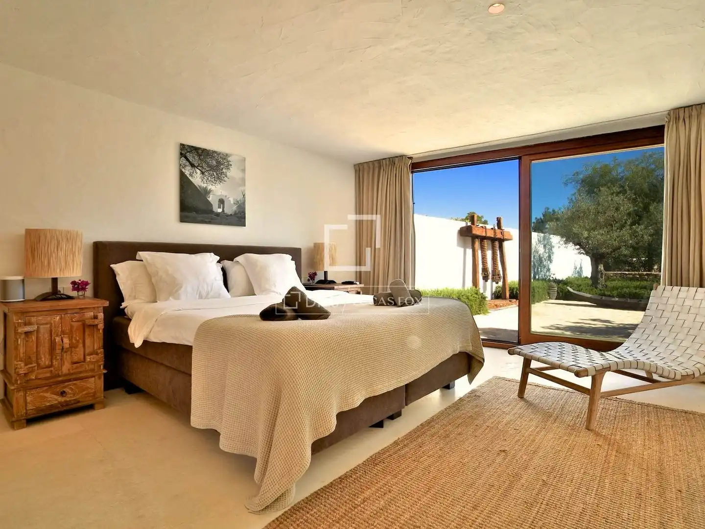 Bedroom of Country homes for sale in Santa Eulària des Riu  with Air Conditioner, Heating and Private garden