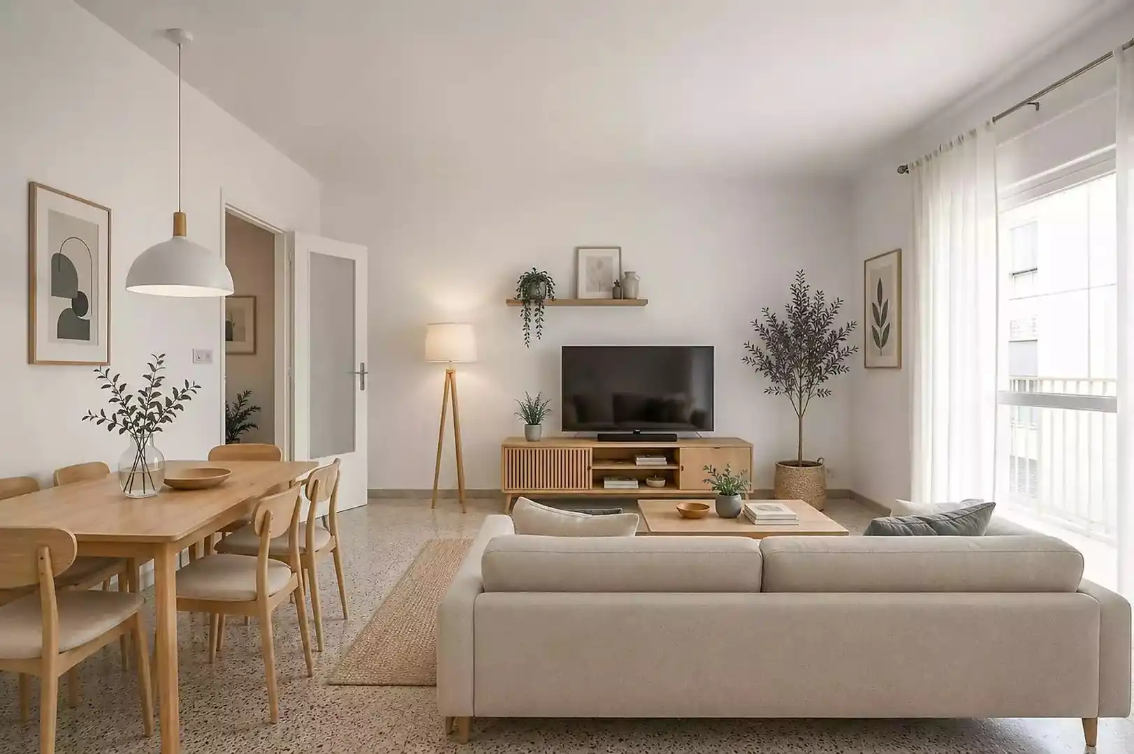 Sala d'estar de Pis en venda en Roses amb Terrassa