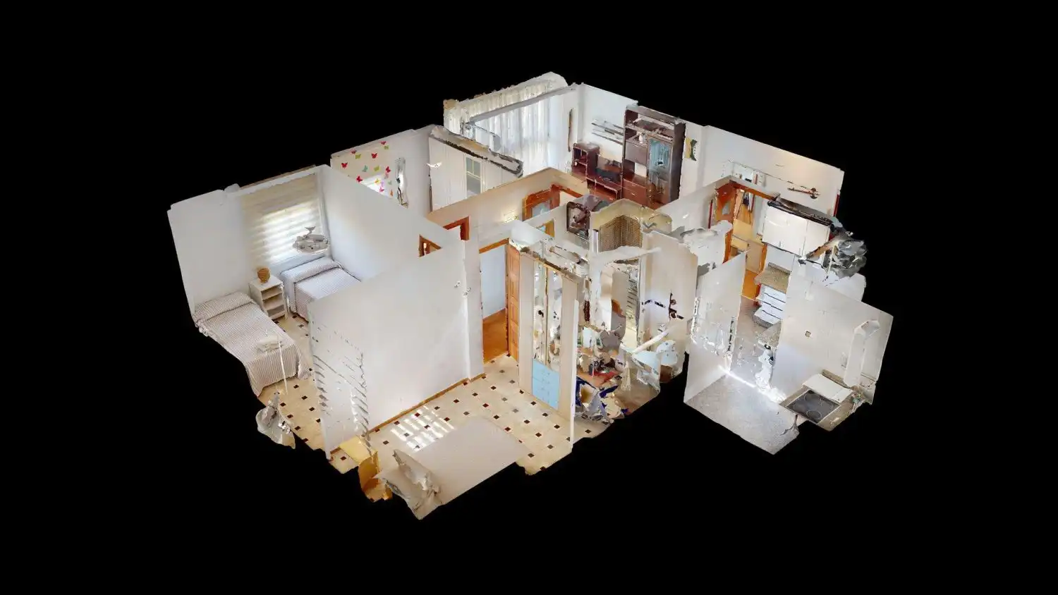 Wohnung zur Miete in Sevilla mit Klimaanlage und Heizung