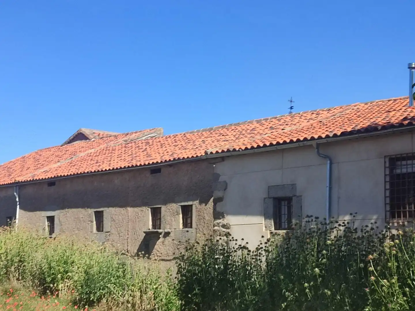 Vista exterior de Casa o xalet en venda en Ledesma amb Calefacció, Jardí privat i Traster