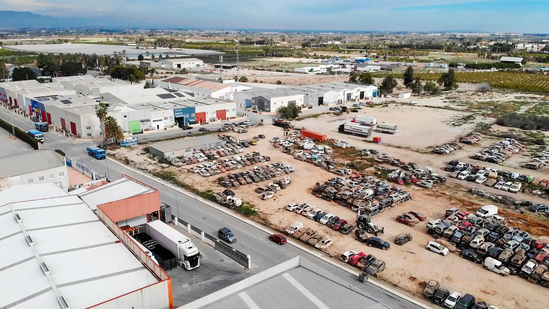 Parking de Nave industrial en venta en Bigastro