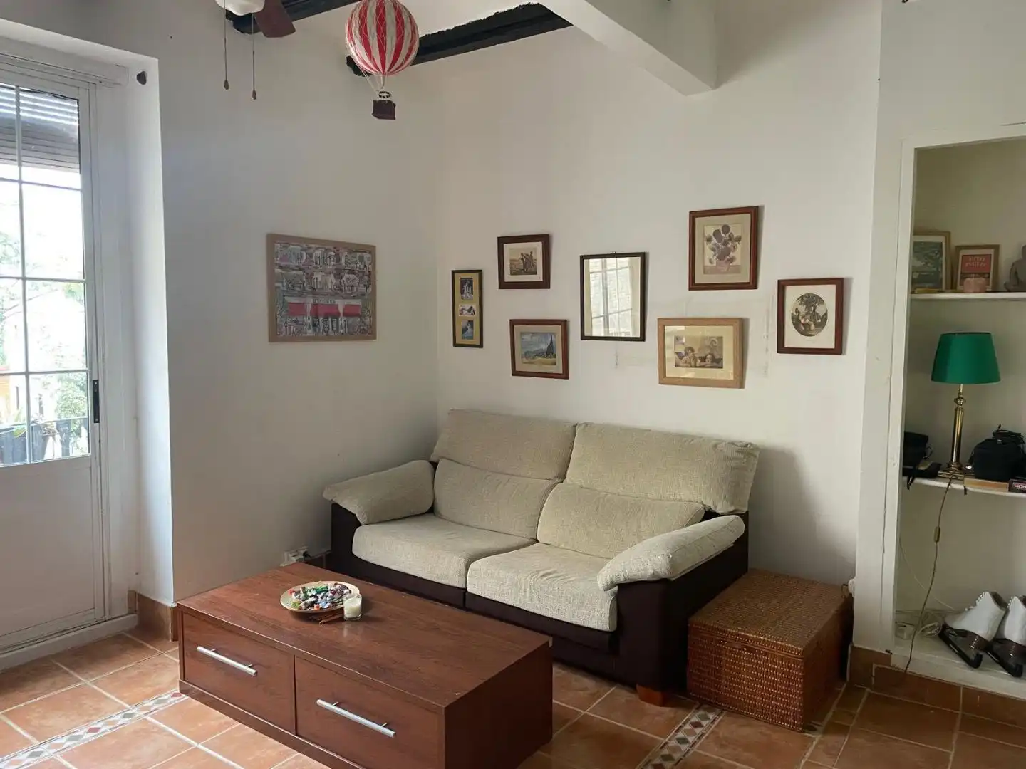 Living room of Flat for sale in  Valencia Capital  with Air Conditioner and Balcony