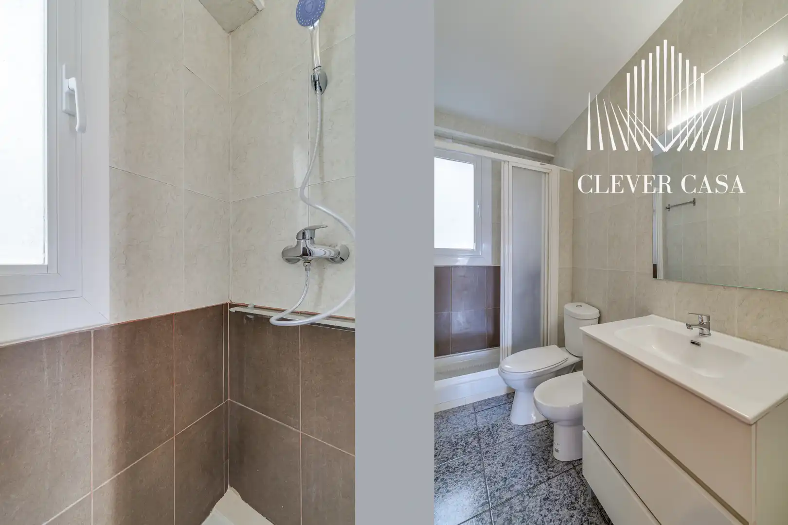 Bathroom of Flat for sale in Rubí  with Heating, Terrace and Furnished