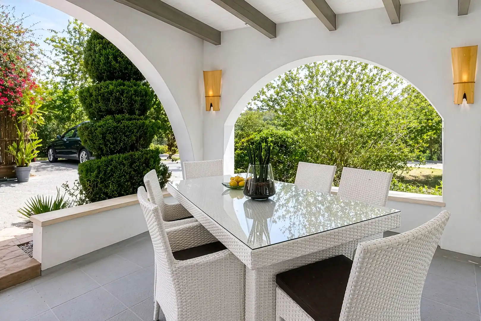 Terraza de Finca rústica en venta en Sineu con Aire acondicionado, Terraza y Amueblado