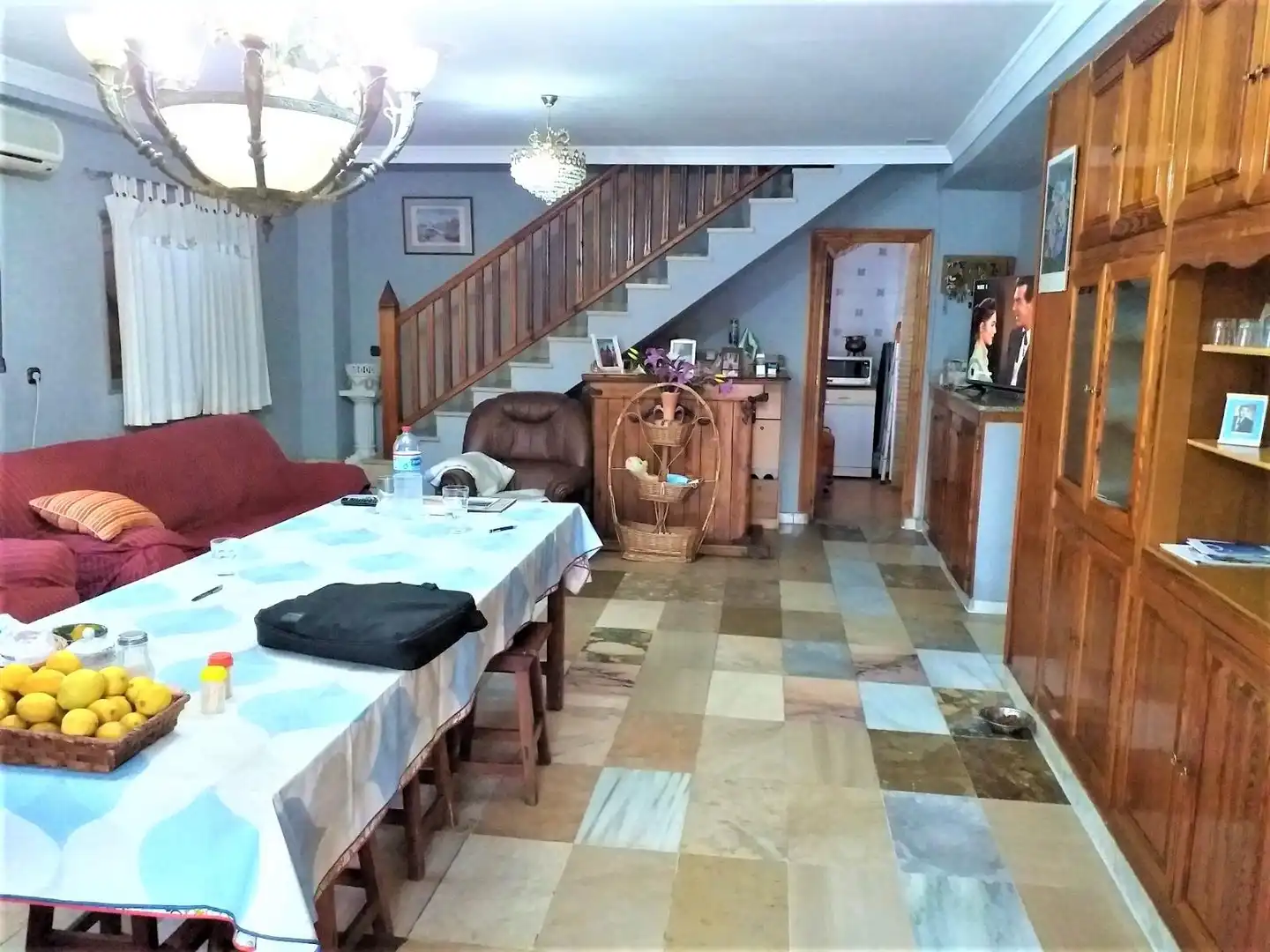 Menjador de Casa o xalet en venda en Manises amb Aire condicionat, Jardí privat i Traster