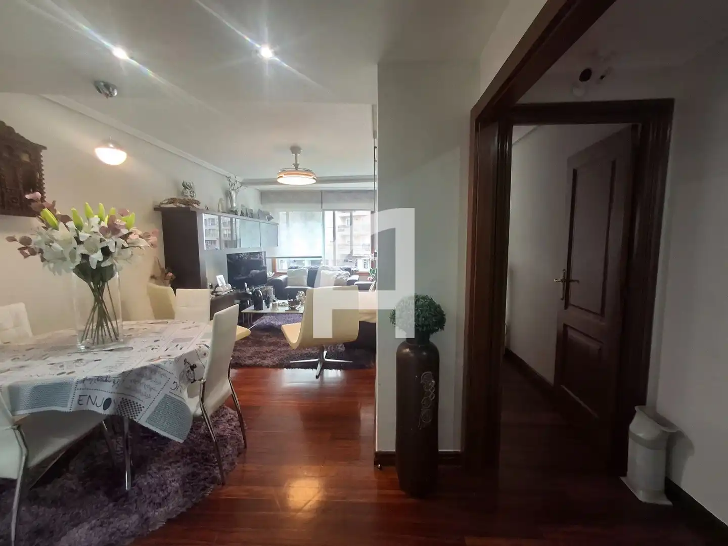 Living room of Flat for sale in Vigo   with Heating and Storage room